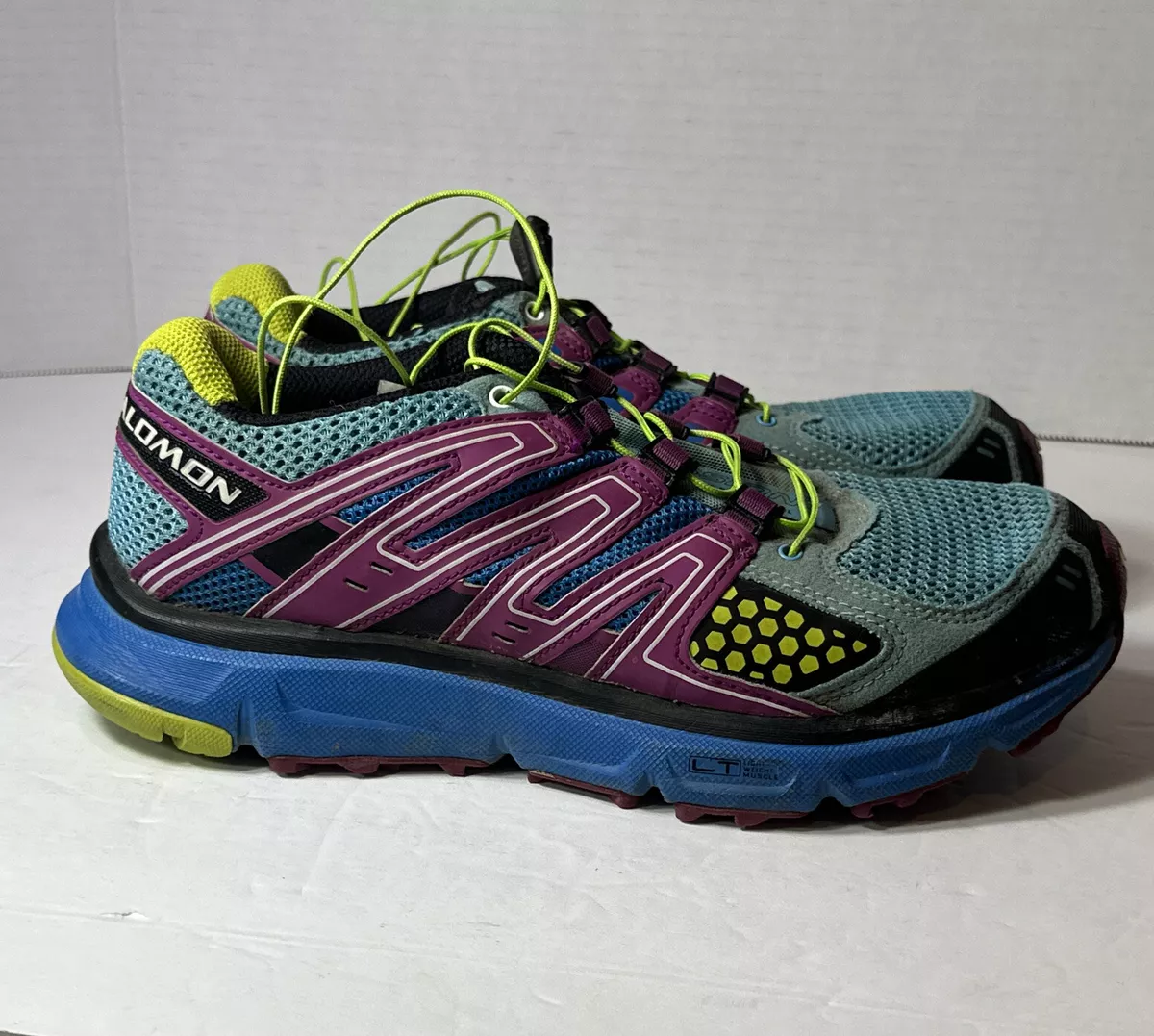 XR Mission 1 Women&#039;s Trail Running Shoes Sensiflex Blue Green Size 6.5 |