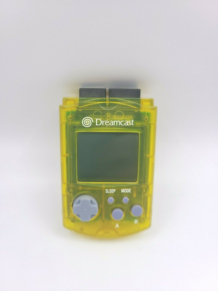 Sega Dreamcast Official VMU Visual Memory Unit Clear Extreme