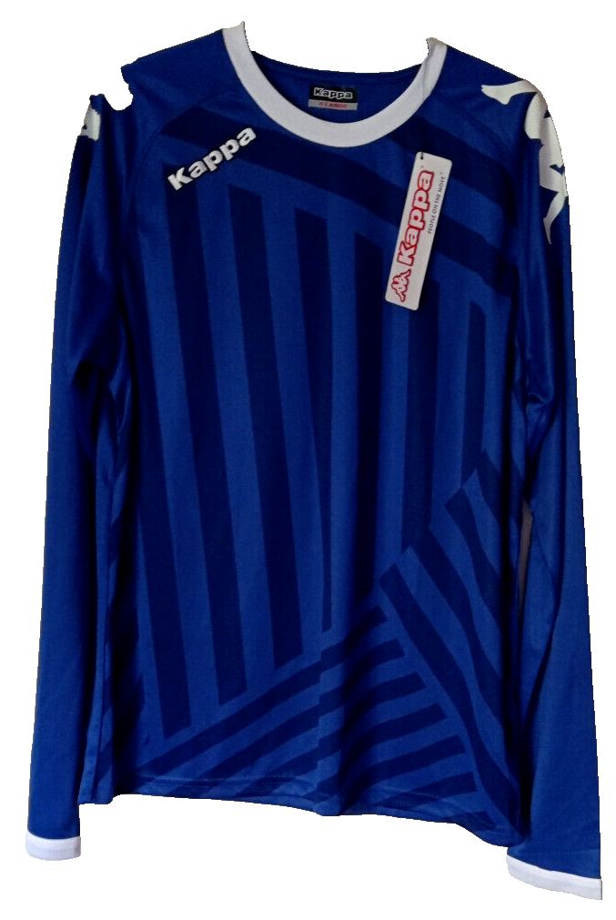 Kappa - Temporio LS Football jersey - Nautic blue - XL - New with tags