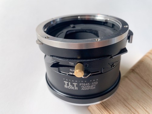 Fotodiox TLT Rokr Tilt Shift Adapter For Pentax 645 Lenses On Hasselblad XD body - Picture 2 of 5