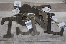 Wooden Choose Your Monogram Letter Ornament - New