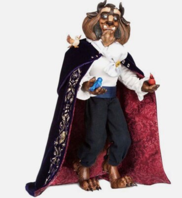 DISNEY STORE BEAUTY AND THE BEAST LIMITED EDITION THE BEAST DOLL 17''
