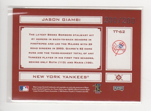 TÚ ELIGES - INSERTO NUMERADO EN SERIE de los Yankees de Nueva York novato radiocontrol star hof 712 - Imagen 15 de 61