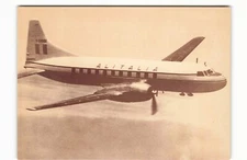 Postcard Airline ALITALIA Convair 340 Unposted CC10.