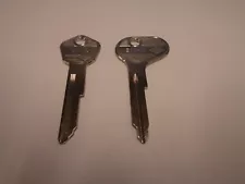 KEY BLANK 1969 - 1974 BMW 2002 and 2002 Tii  -  1 SET - 2 keys in total
