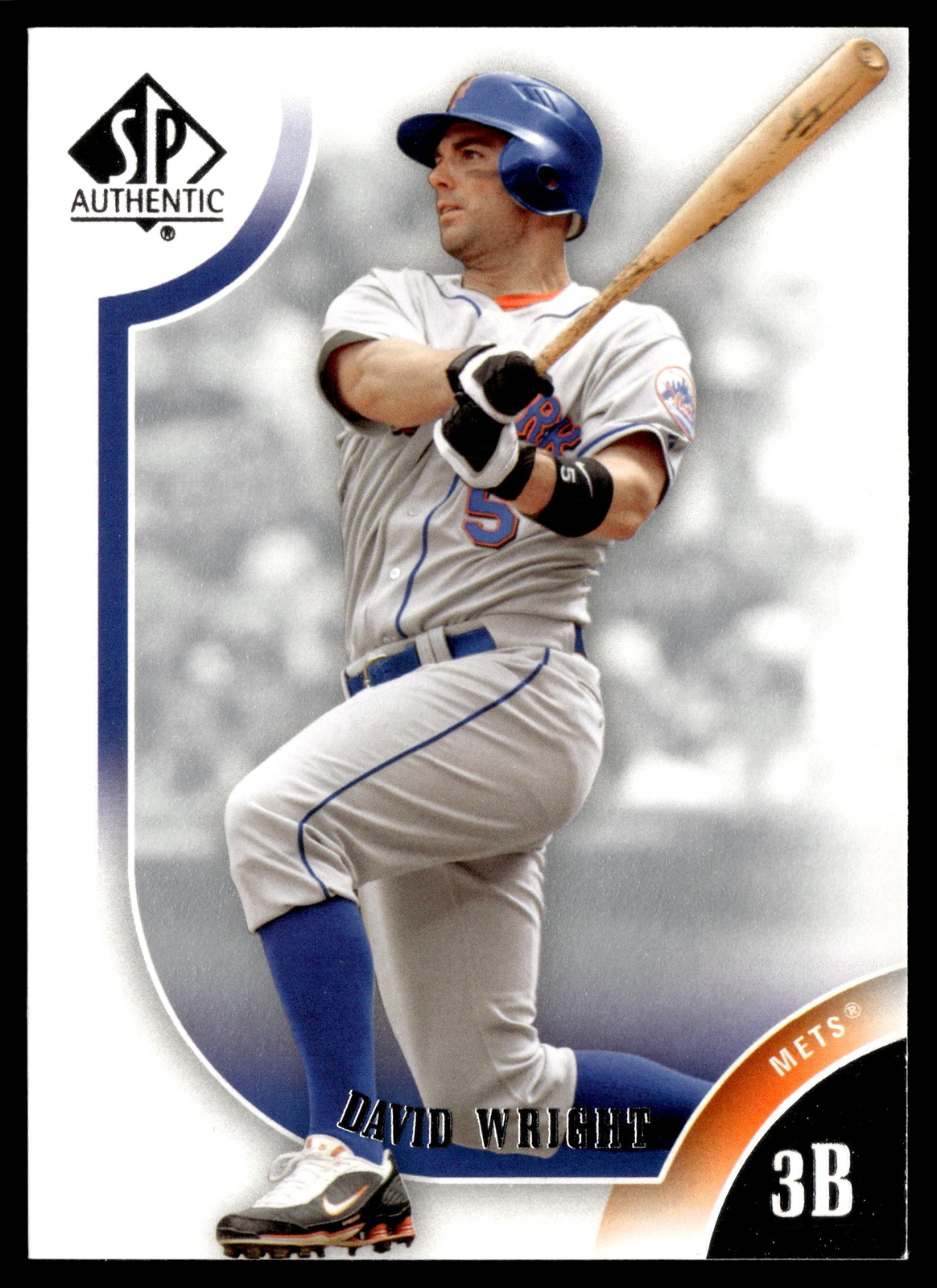2009 SP Authentic #98 David Wright