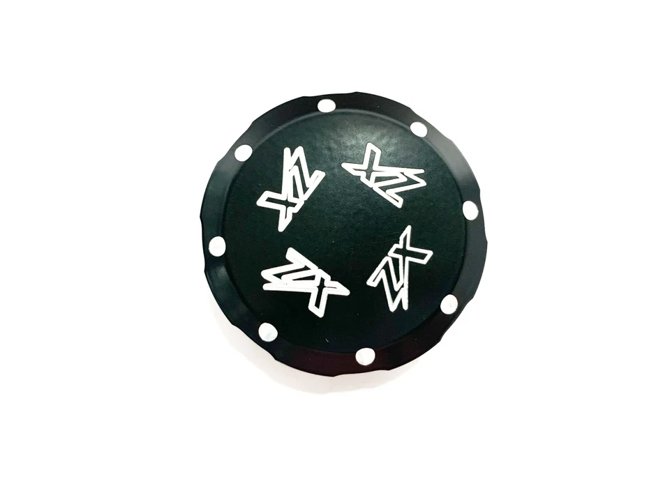 TAPA DEPÓSITO FRENO ZX GRABADO CONTRASTE NEGRO 1994-2003 KAWASAKI NINJA ZX-9R Foto 2 de 2