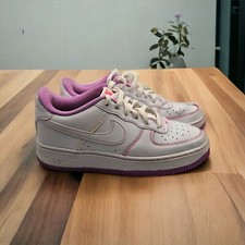 Nike Air Force 1 'Contrast Stitch Fuchsia Glow' GS Size 6 Youth / Wms 7-7.5