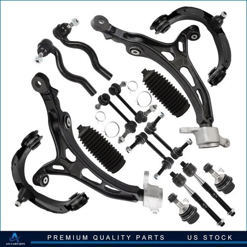 Fit For 2011-15 Jeep Grand Cherokee 16Pcs Front Control Arm Ball Joint Sway Bar