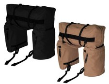Showman Nylon Oversized Saddle  Cantle Bag