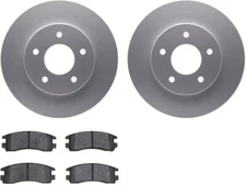 For 1995-1998 Oldsmobile Aurora Brake Pad and Rotor Kit Dynamic Friction 67661YM
