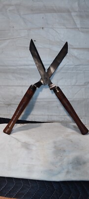 Vintage ECLIPSE Garden Hedge Shears  WORK GREAT RARE FIND 