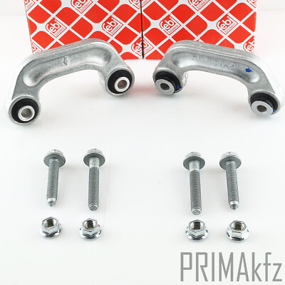 2x FEBI 31030 Koppelstange Pendelstütze vorne für AUDI A6 4F2 4FH 4F5 C6 A8 4E2