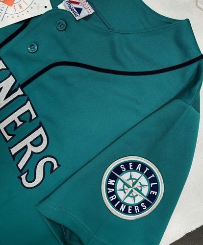 ICHIRO SUZUKI SEATTLE MARINERS GREEN JERSEY MAJESTIC NEW PICK SIZE - Picture 3 of 3