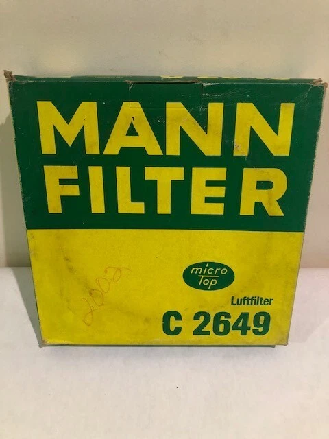 Filtro de aire MANN C 2649 para BMW 2800 1600 2000 2.8 Bavaria 2002 2500 3.0Si Foto 2 de 4
