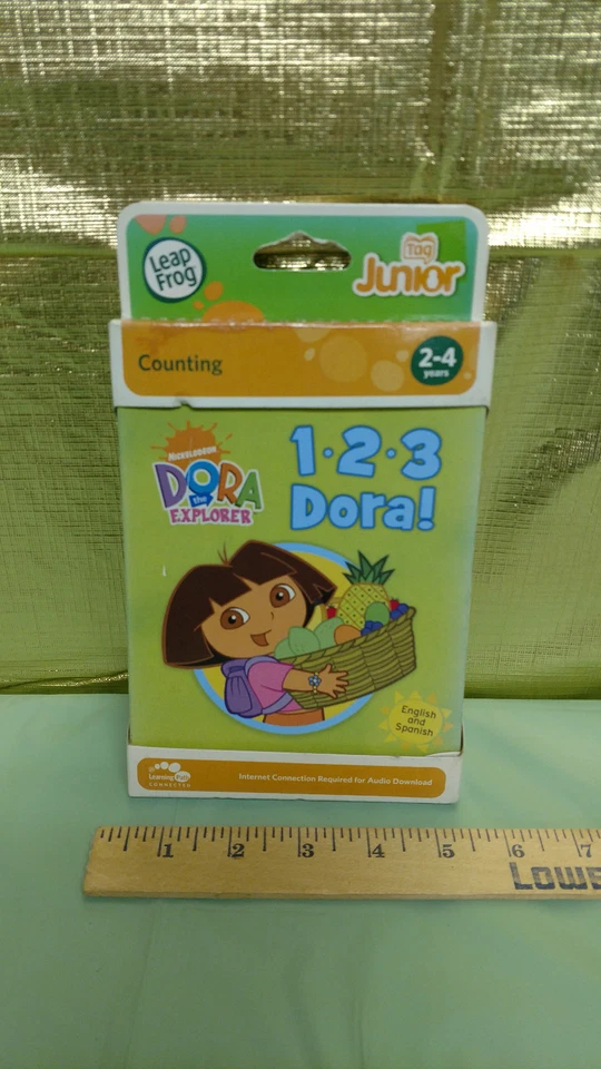 Leap Frog 123 Dora The Explorer Leap Reader English Spanish Interactive Book - Image 4 of 4