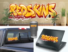Washington Redskins Sticker Decal Graffiti Car Truck Window Wall Laptop Bumper