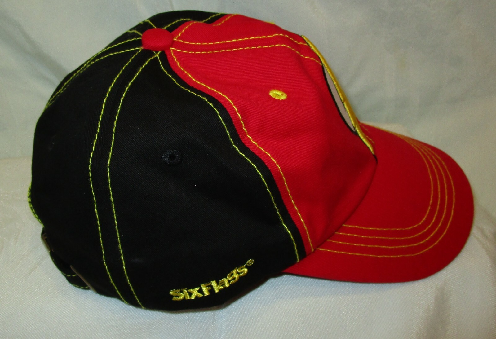 SIX FLAGS FLASH Baseball Souvenir Embroidered HAT… - image 5