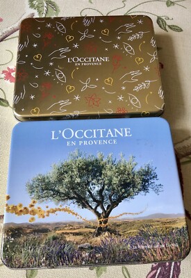 2 x leere Loccitane Dosen