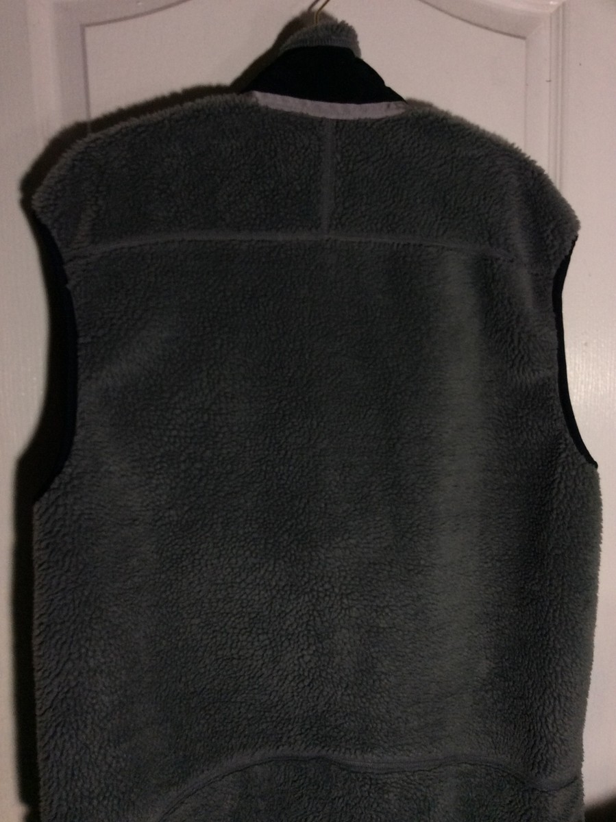 Patagonia CLASSIC RETRO-X VEST 黒×グレー XL Men's Classic Retro-X® Vest – Patagonia Worn Wear®