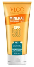 VLCC Mineral Sunscreen Tinted SPF 50 PA+++ Ultra Lightweight 50 gm