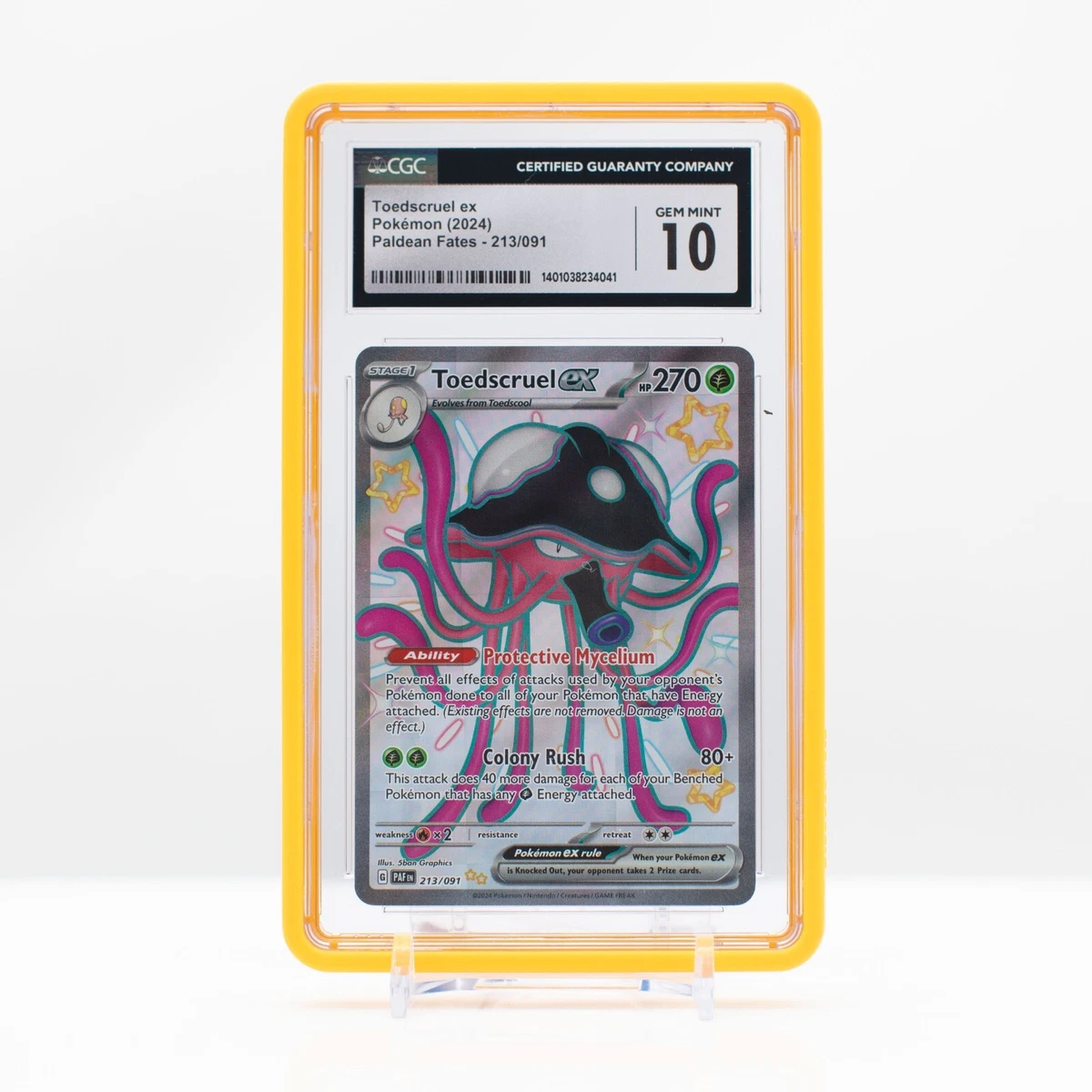 toedscruel pokemon card value 017/182 - Paradox Rift (Existing effects are not removed Arven's Toedscruel 2025 Scarlet &