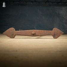 Anchor Plate Wall Tie, Reclaimed Wall Anchor / Wall Plate, Wrought Iron