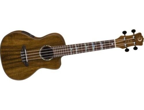 Luna Guitars High-Tide Koa Concert Ukulele Koa - Picture 2 of 10