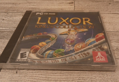 Luxor The King's Collection (for PC Computer CD-ROM) ''4 Games in 1'' NEW SEALED