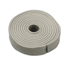 30 ft Rope Caulk Weather Seal Cracks & Openings Drafts Weather Gray Self Stick