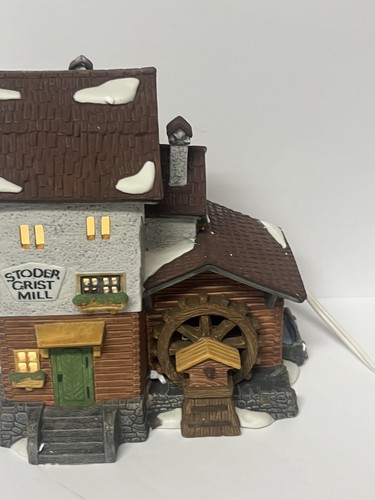 Dept 56 Alpine Village - Stoder Grist Mill Dickens - Picture 8 of 8