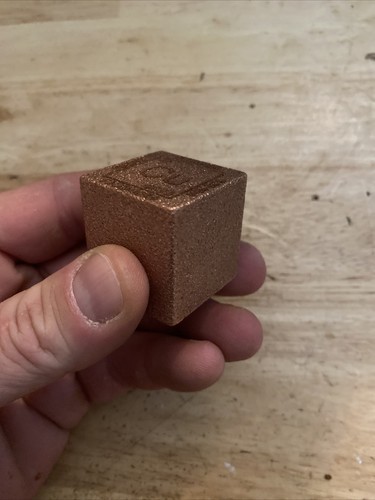 Copper 10 Oz. Paperweight Piggy Bank Block .999 Copper Bullion Collector GIFT - Picture 9 of 18