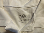Justice Girls Shirts Size 14/16 Lot of 2 White Collard Short Sleeve New w/Tags — photo 2