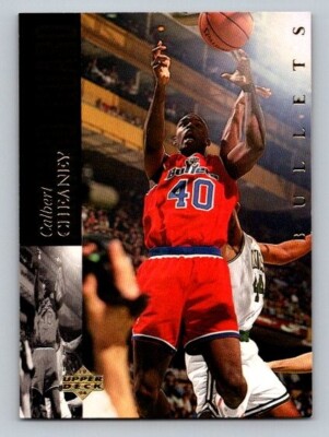 1993-94 Upper Deck Special Edition Calbert Cheaney #40 Rookie RC Bullets