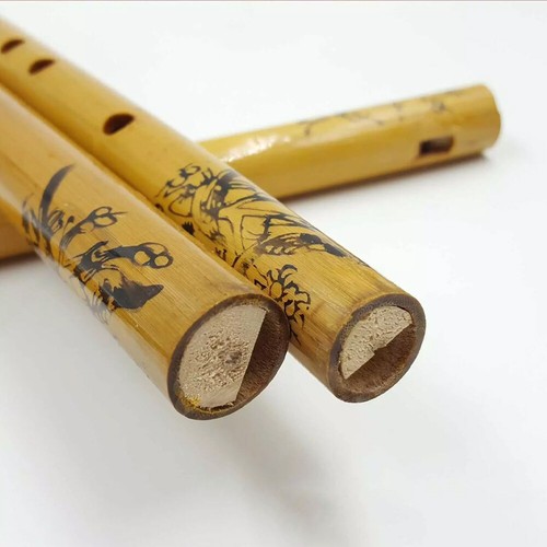 2PC 44cm Vertical Flute High Quality Gift Long 9 Holes Professional Bamboo Flute - Bild 6 von 8