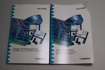 Lot of Adaptec Guides for AHA-1540C and SCSI Manager