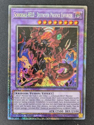 Destiny HERO Destroyer Phoenix Enforcer POTE-EN100 Starlight DE NM YUGIOH