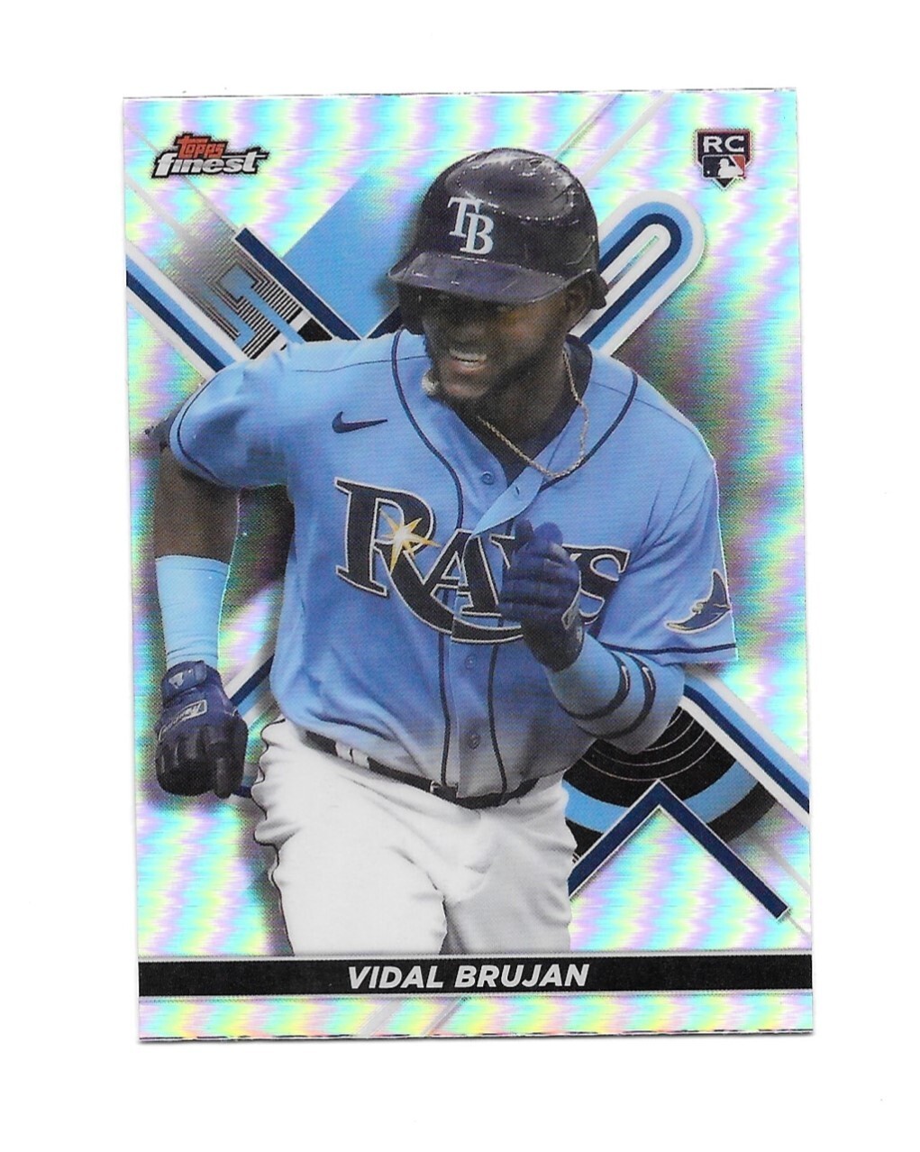 Vidal Brujan 2022 Topps Finest Baseball Refractor "RC" #3