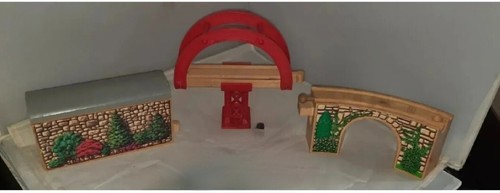 BOGENVIADUKTSPANNWEITE, Steintunnel, Rotbogenbrücke, Brio, Thomas