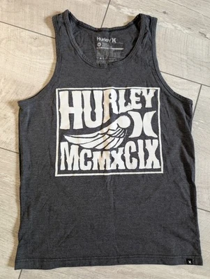 Hurley Herren Tank Top Anthrazit Gr. M Premium Fit Made In Mexiko  - Bild 1 von 4