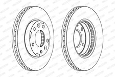 Disque de frein Kia CARNIVAL