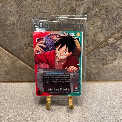 One Piece TCG English Ichiban Kuji Monkey D. Luffy Promo (OP13-001) Sealed