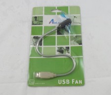 2x Airlink Mini Personal Portable Cooler/Fan - USB - Flexible Neck (AC-USBFN)