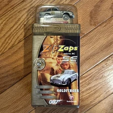 Zip Zaps GOLDFINGER 007 Micro RC SE Aston Martin DB5  NEW