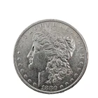 1880 o Morgan Dollar Micro o  AU/UNC 90% Silver $1 U.S Coin #2334