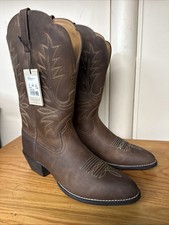 Ariat Heritage Performance Women's 9 Western Boots Round Toe 10001021