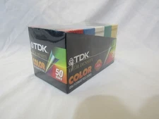 TDK Color 1.44MB High Density  IBM Formated 3.5" Floppy Disks 50 Pack NEW
