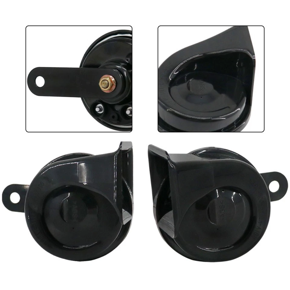 For Most Vehicles 12V Compatibility Waterproof Metal Body 105-118dB Loudness - Image 2 of 4