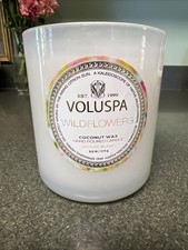 New VOLUSPA 9.5 oz SCENTED CANDLE (No box/not...