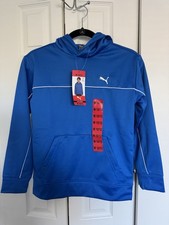 Puma vibrant blue kids sweatshirt size 10-12 New